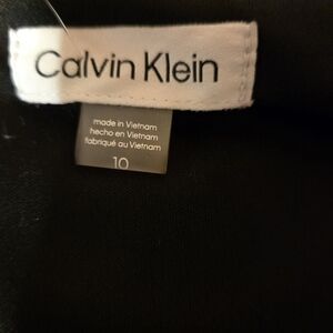 Calvin Klein Black Long Sleeve Dress